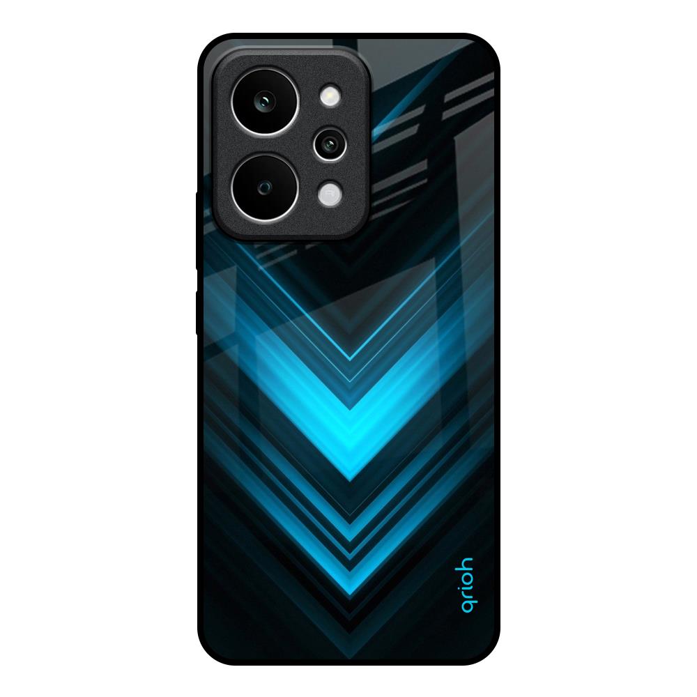 Vertical Blue Arrow Realme P4 Power 5G Glass Back Cover Online
