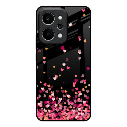 Heart Rain Fall Realme P4 Power 5G Glass Back Cover Online