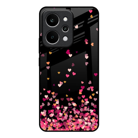 Heart Rain Fall Realme P4 Power 5G Glass Back Cover Online