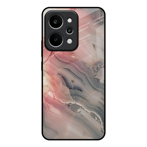 Pink And Grey Marble Realme P4 Power 5G Glass Back Cover Online