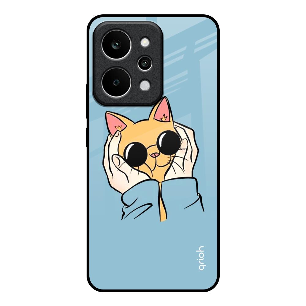 Adorable Cute Kitty Realme P4 Power 5G Glass Back Cover Online