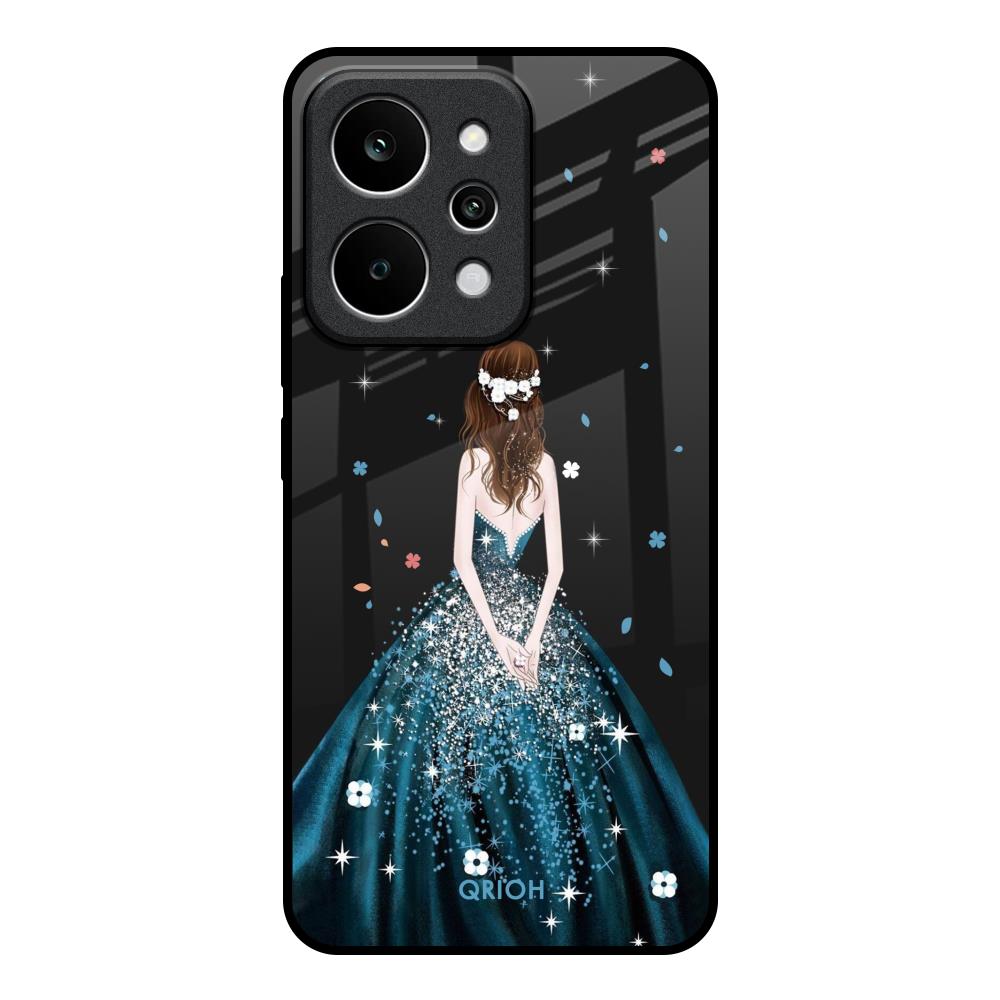 Queen Of Fashion Realme P4 Power 5G Glass Back Cover Online