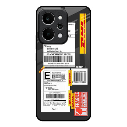 Cool Barcode Label Realme P4 Power 5G Glass Back Cover Online