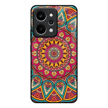 Elegant Mandala Realme P4 Power 5G Glass Back Cover Online