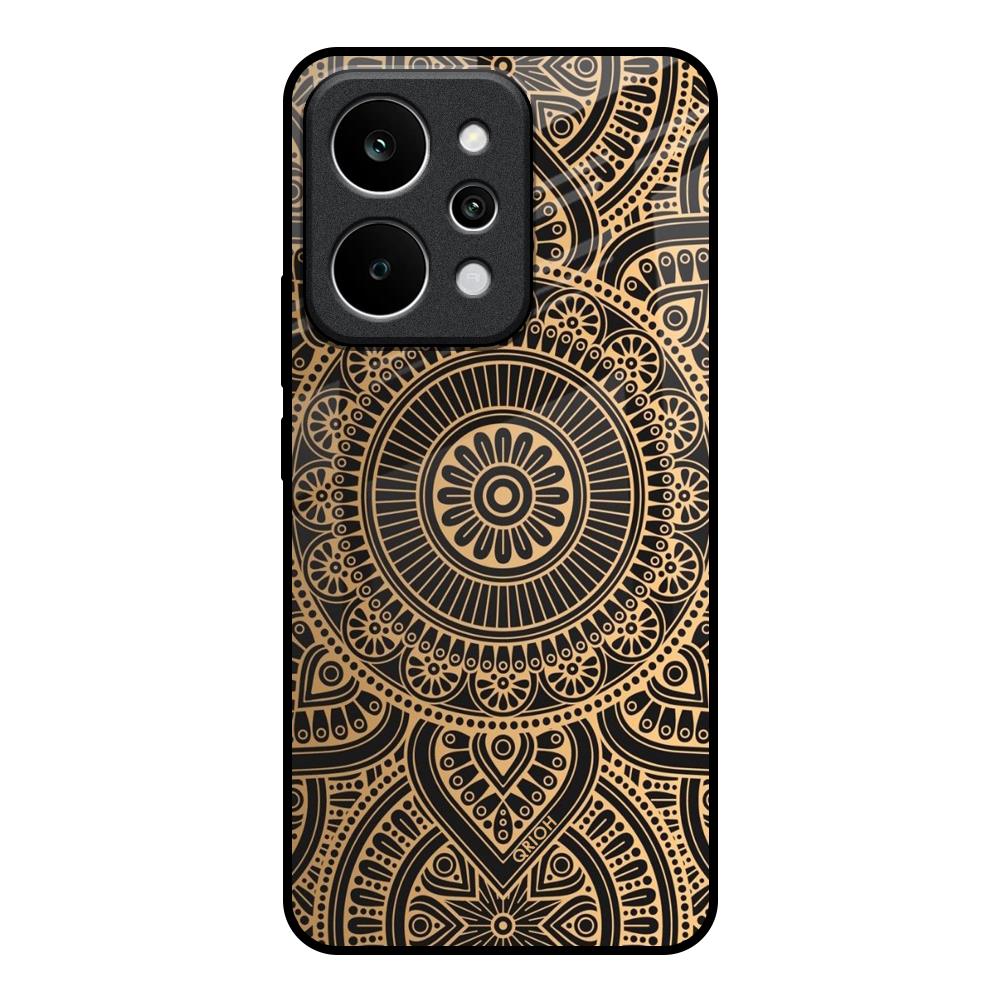 Luxury Mandala Realme P4 Power 5G Glass Back Cover Online
