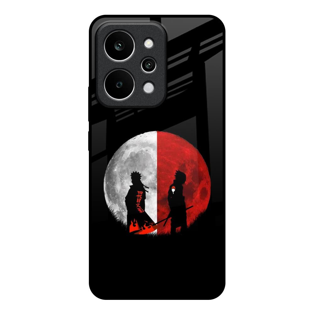 Anime Red Moon Realme P4 Power 5G Glass Back Cover Online