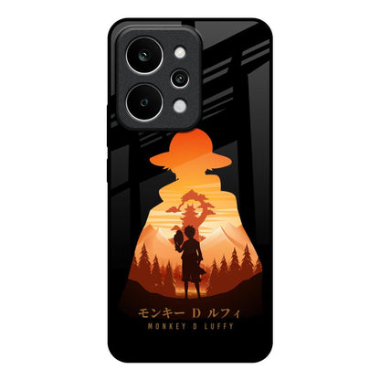 Luffy One Piece Realme P4 Power 5G Glass Back Cover Online