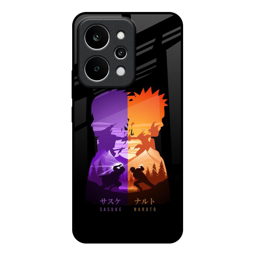 Minimalist Anime Realme P4 Power 5G Glass Back Cover Online