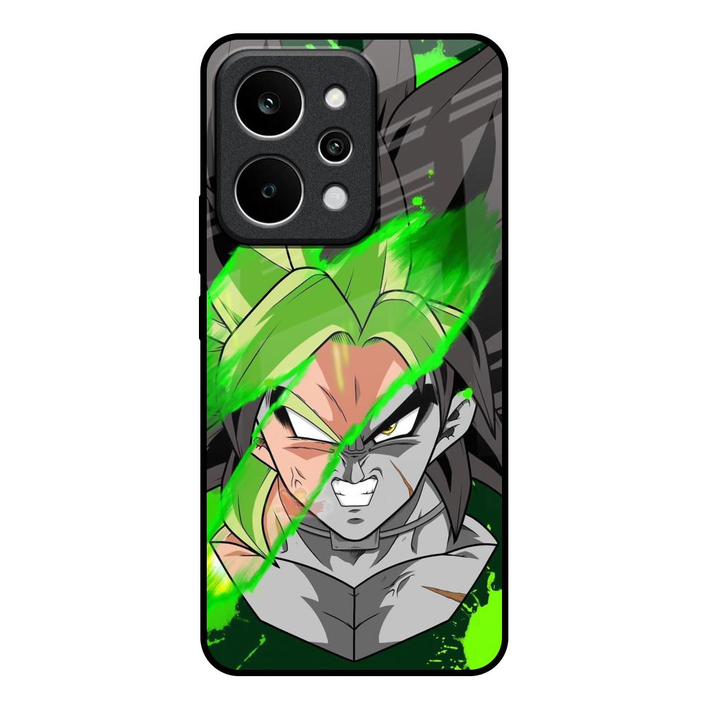 Anime Green Splash Realme P4 Power 5G Glass Back Cover Online