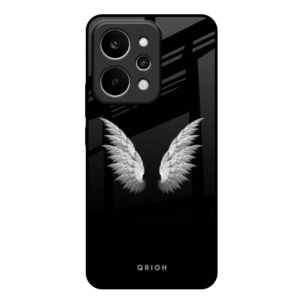 White Angel Wings Realme P4 Power 5G Glass Back Cover Online