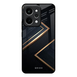 Sleek Golden & Navy Realme P4 Power 5G Glass Back Cover Online