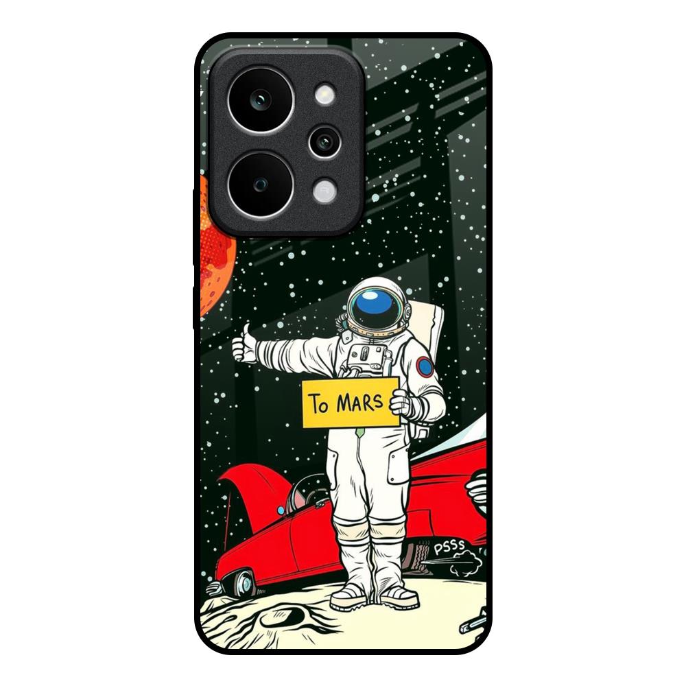 Astronaut on Mars Realme P4 Power 5G Glass Back Cover Online