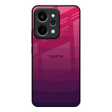Wavy Pink Pattern Realme P4 Power 5G Glass Back Cover Online