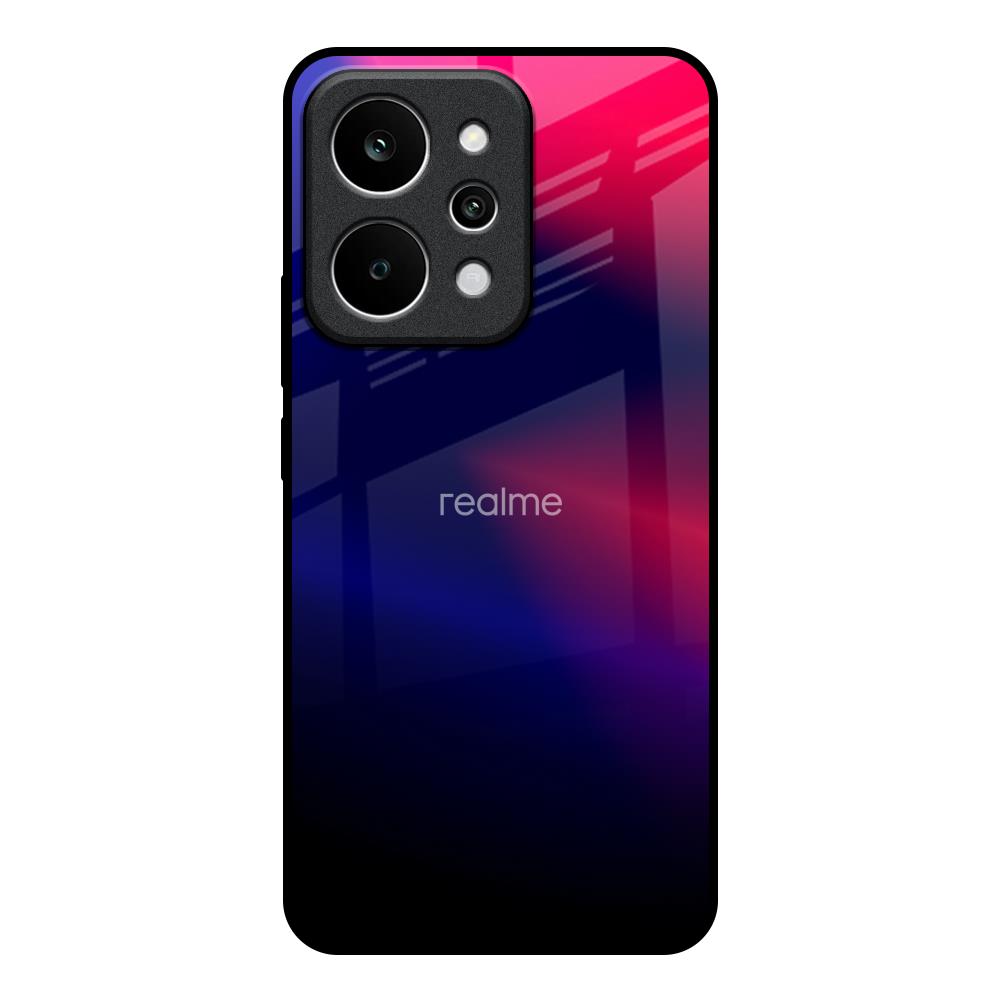 Blue Ombre Realme P4 Power 5G Glass Back Cover Online