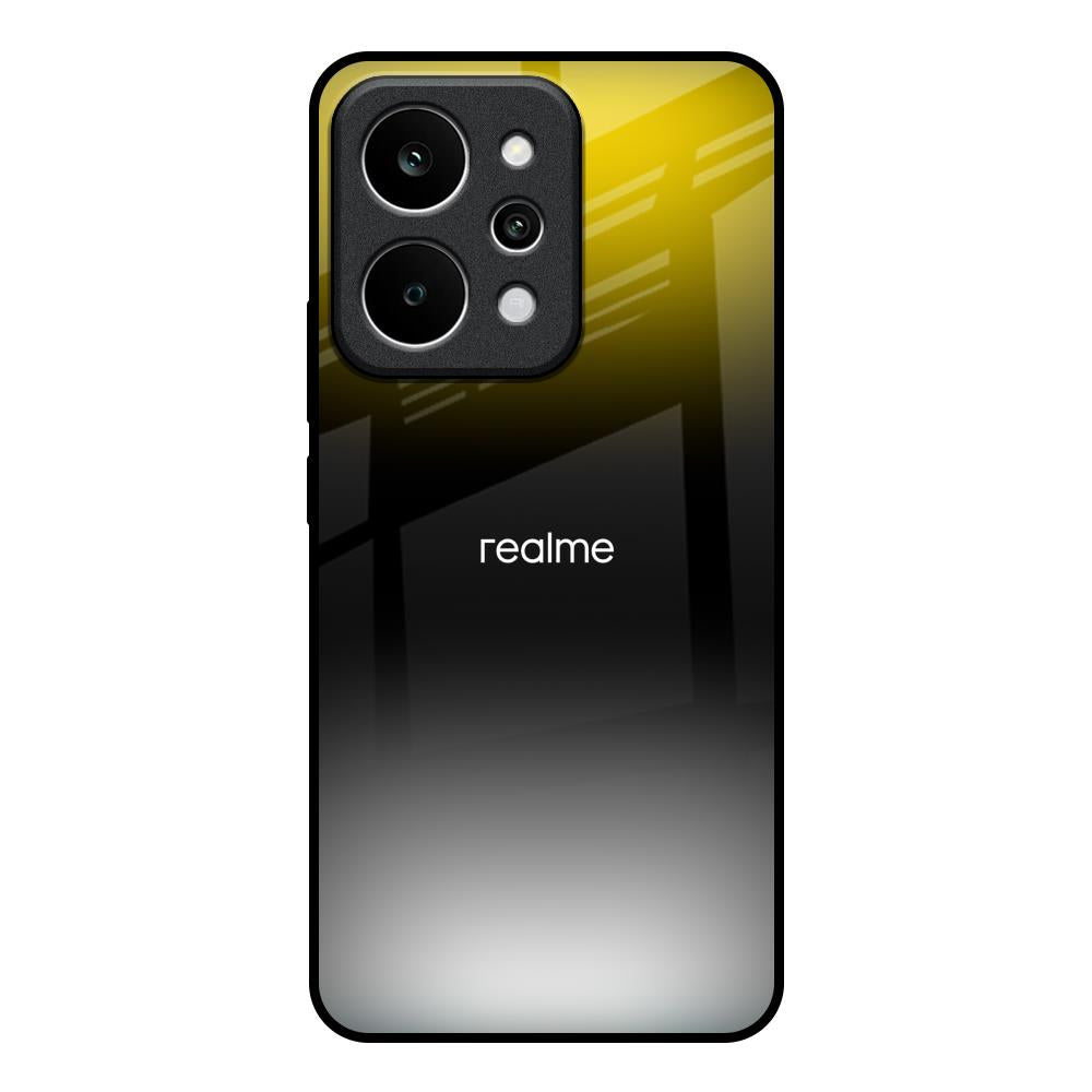 Yellow Shadow Realme P4 Power 5G Glass Back Cover Online