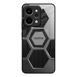Hexagon Style Realme P4 Power 5G Glass Back Cover Online