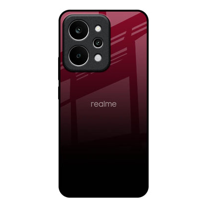 Wine Red Realme P4 Power 5G Glass Back Cover Online