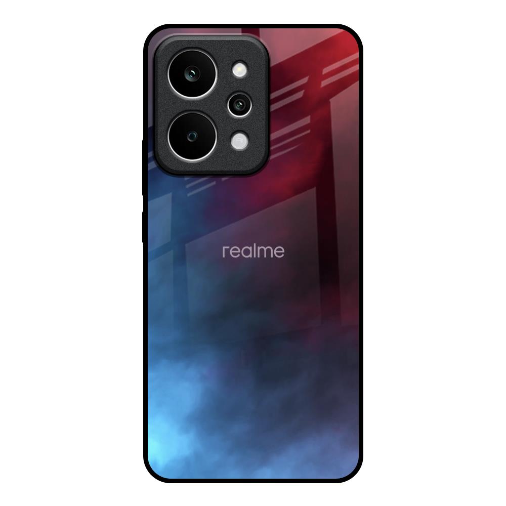 Smokey Watercolor Realme P4 Power 5G Glass Back Cover Online
