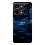 Blue Rough Abstract Realme P4 Power 5G Glass Back Cover Online
