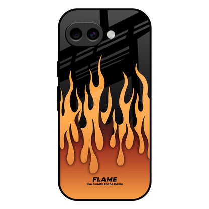 Fire Flame Google Pixel 10A 5G Glass Back Cover Online