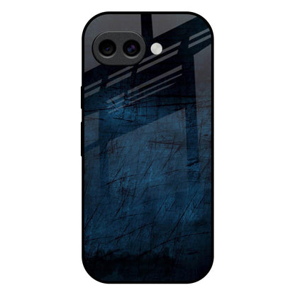 Dark Blue Grunge Google Pixel 10A 5G Glass Back Cover Online