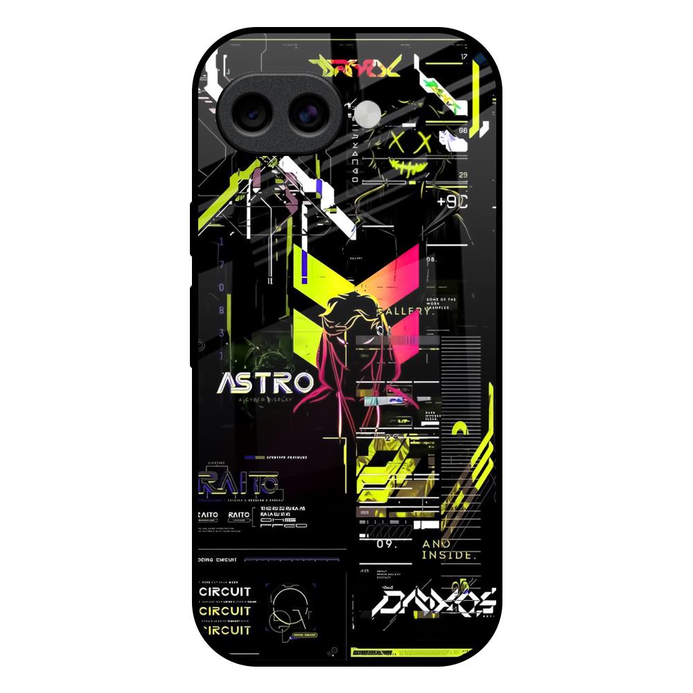 Astro Glitch Google Pixel 10A 5G Glass Back Cover Online