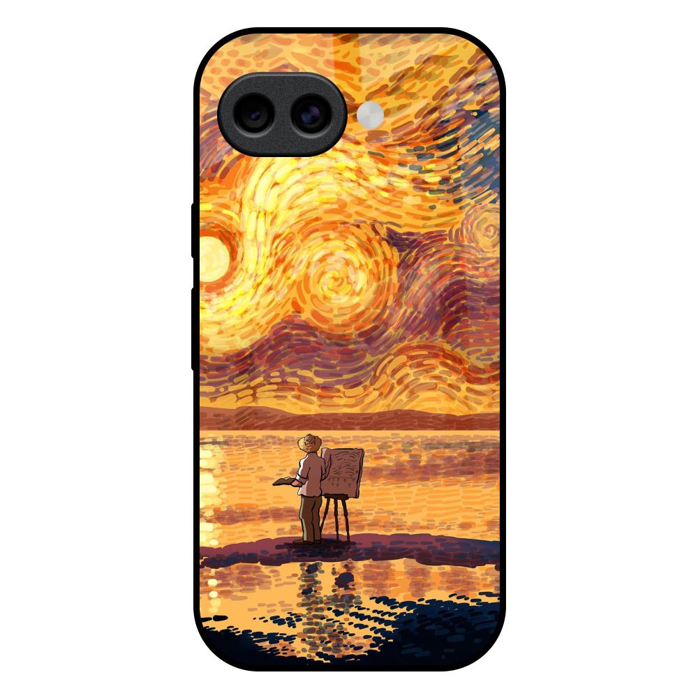 Sunset Vincent Google Pixel 10A 5G Glass Back Cover Online