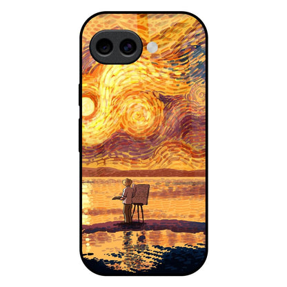 Sunset Vincent Google Pixel 10A 5G Glass Back Cover Online