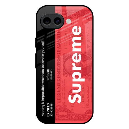Supreme Ticket Google Pixel 10A 5G Glass Back Cover Online