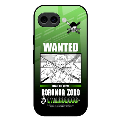 Zoro Wanted Google Pixel 10A 5G Glass Back Cover Online