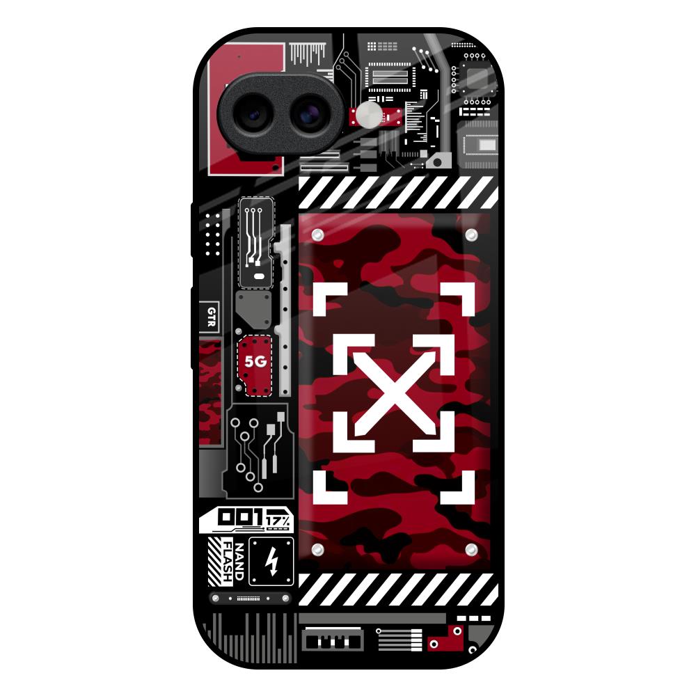Technology Art Google Pixel 10A 5G Glass Back Cover Online