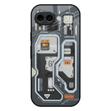 Retro Futuristic Google Pixel 10A 5G Glass Back Cover Online