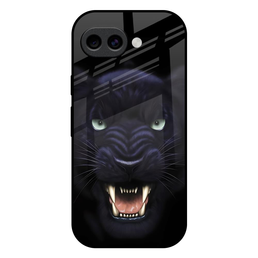Angry Black Tiger Google Pixel 10A 5G Glass Back Cover Online
