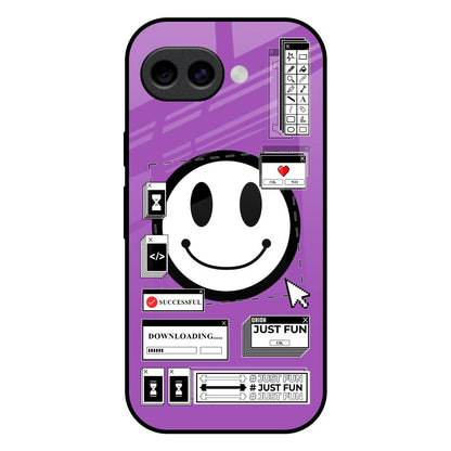 Code with Smile Google Pixel 10A 5G Glass Back Cover Online