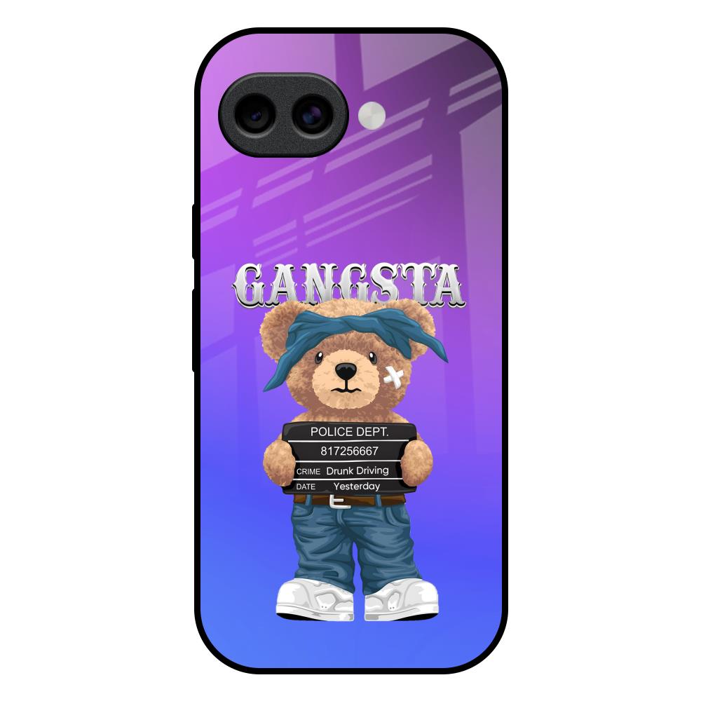 Gangsta Bear Google Pixel 10A 5G Glass Back Cover Online