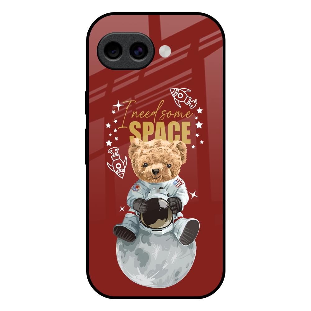 Astronaut Bear Google Pixel 10A 5G Glass Back Cover Online