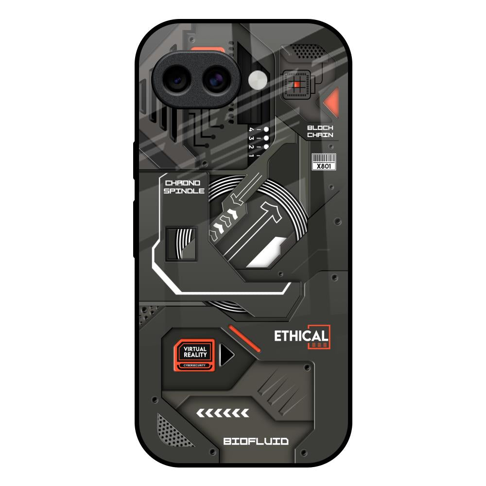 Tech Aesthetics Google Pixel 10A 5G Glass Back Cover Online