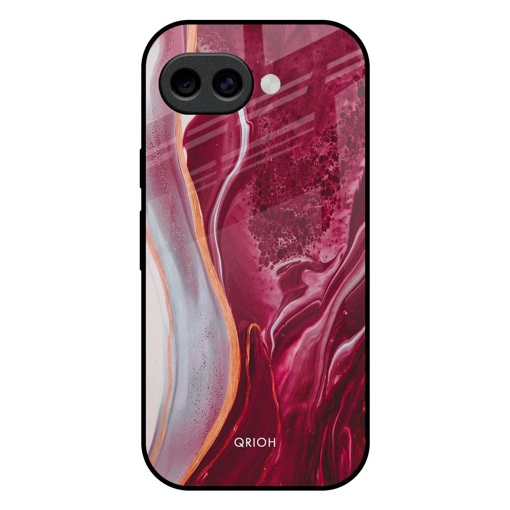 Crimson Ruby Google Pixel 10A 5G Glass Back Cover Online