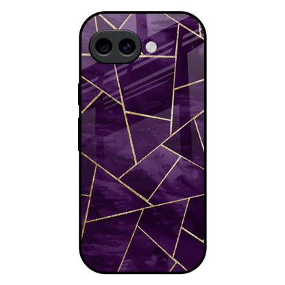 Geometric Purple Google Pixel 10A 5G Glass Back Cover Online