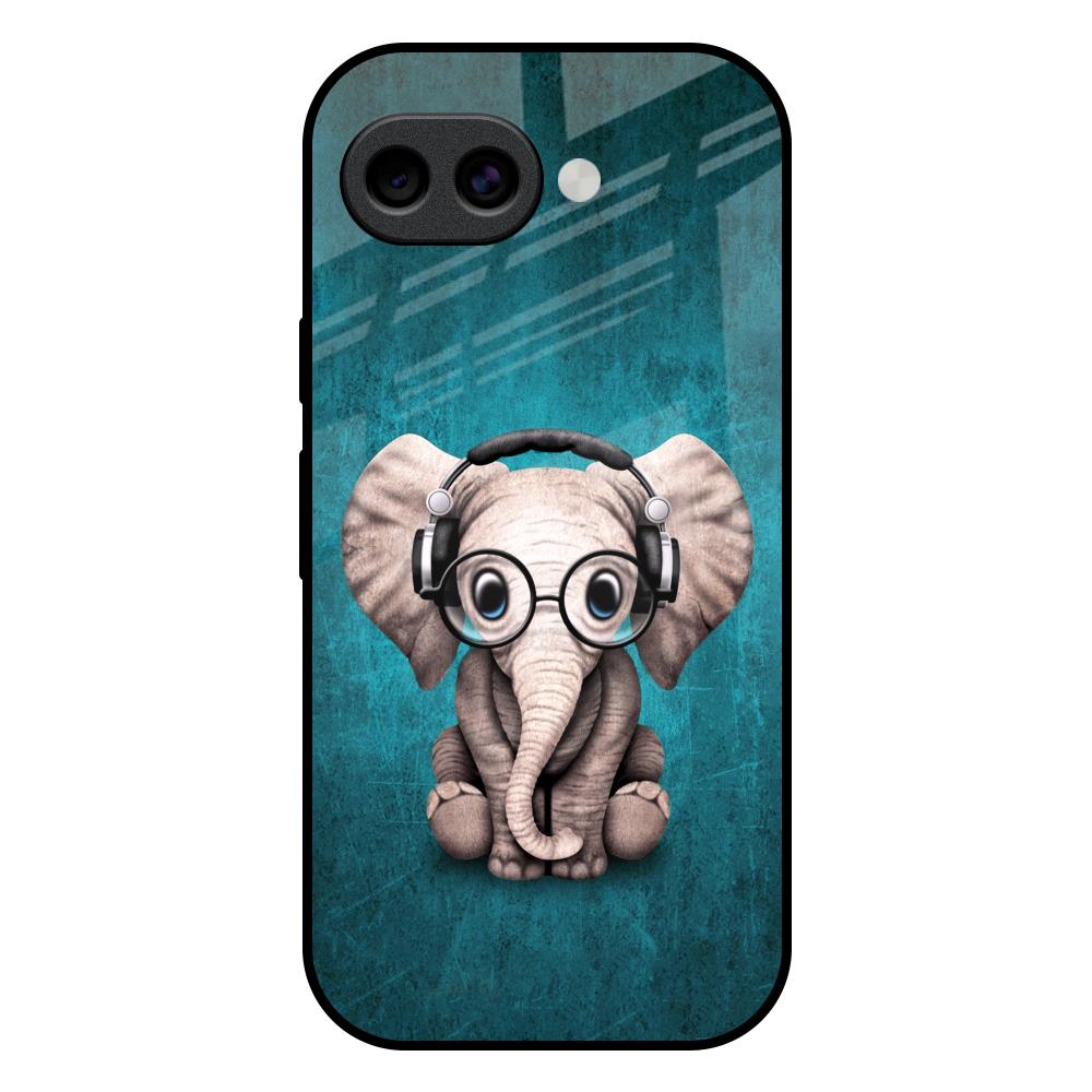 Adorable Baby Elephant Google Pixel 10A 5G Glass Back Cover Online