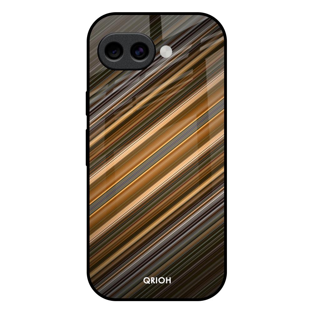 Diagonal Slash Pattern Google Pixel 10A 5G Glass Back Cover Online