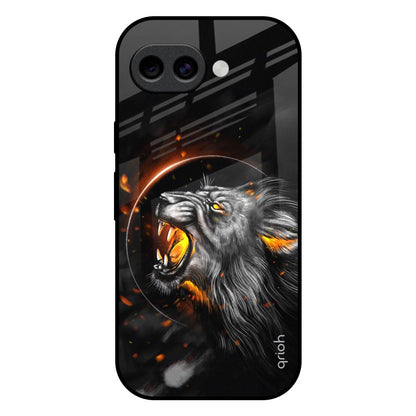 Aggressive Lion Google Pixel 10A 5G Glass Back Cover Online