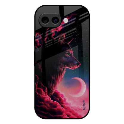Moon Wolf Google Pixel 10A 5G Glass Back Cover Online