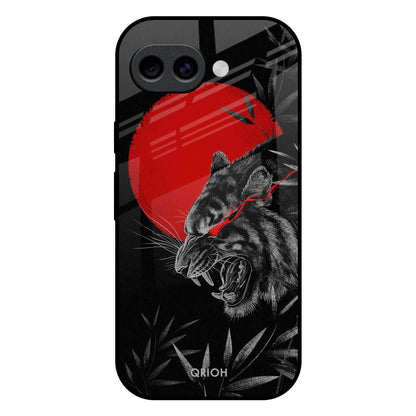 Red Moon Tiger Google Pixel 10A 5G Glass Back Cover Online