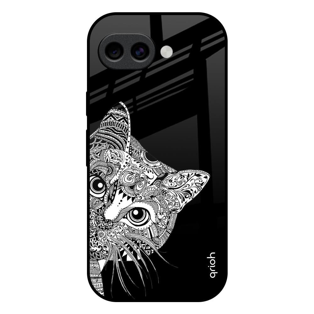 Kitten Mandala Google Pixel 10A 5G Glass Back Cover Online