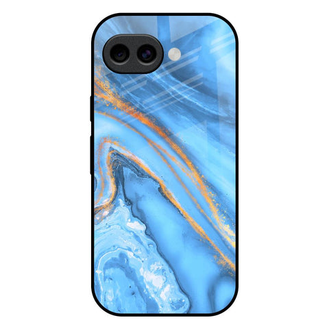 Vibrant Blue Marble Google Pixel 10A 5G Glass Back Cover Online