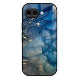 Blue Cool Marble Google Pixel 10A 5G Glass Back Cover Online