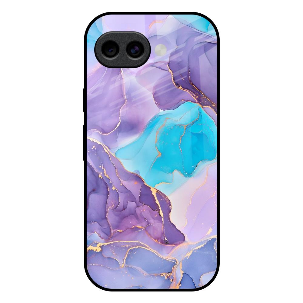Alcohol ink Marble Google Pixel 10A 5G Glass Back Cover Online
