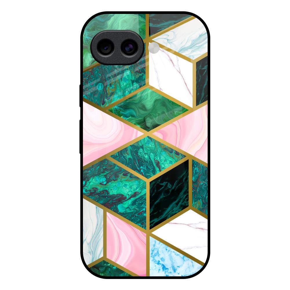 Seamless Green Marble Google Pixel 10A 5G Glass Back Cover Online