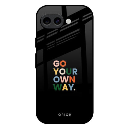 Go Your Own Way Google Pixel 10A 5G Glass Back Cover Online